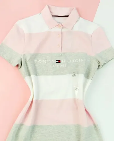 Vestido Tommy hilfiger para dama diseño a rayas