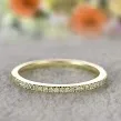 Anillo de acero inoxidable para dama color dorado