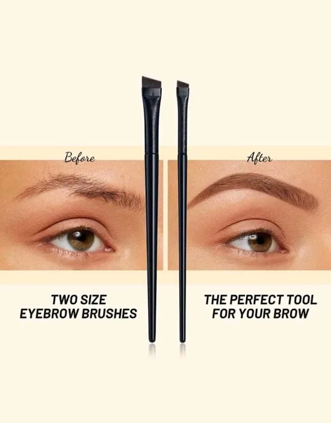 2 piezas de brochas para ceja