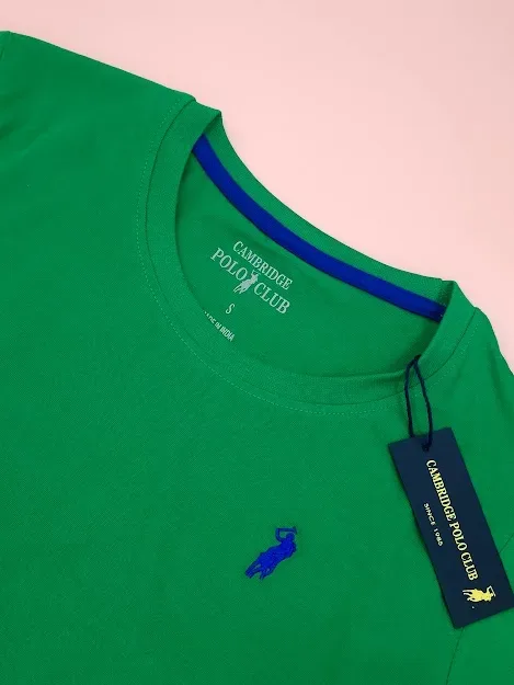Camiseta Polo cambrige para dama color verde