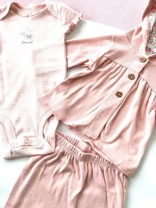 Conjunto Carter´s para niña color rosa