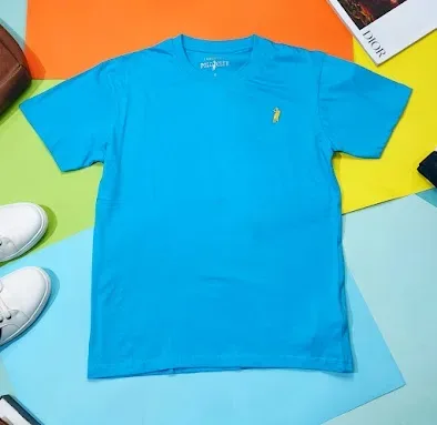 Camiseta Cambridge Polo Club para caballero color turquesa