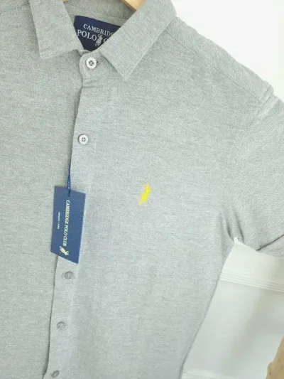 Camiseta POLO CAMBRIDGE para caballero color Gris.