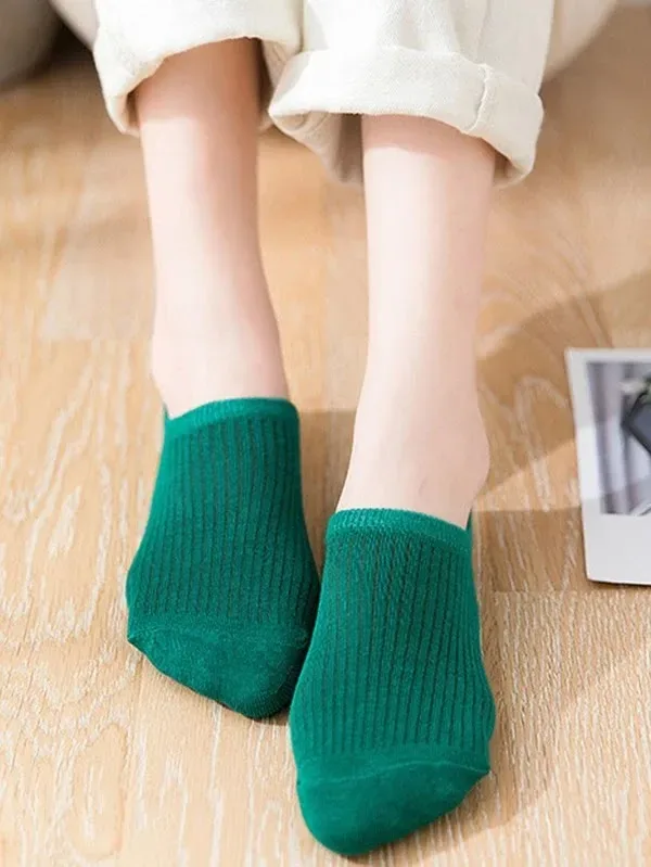 Set 10 calcetas tobilleras unisex