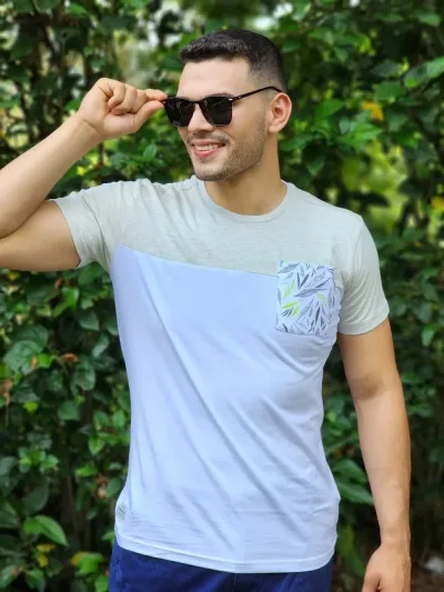 Camiseta Hummer para caballero grisáceo