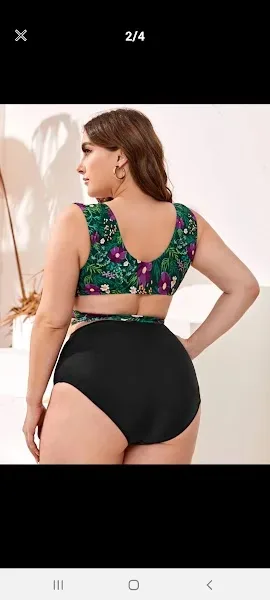 Vestido de baño para dama dos piezas