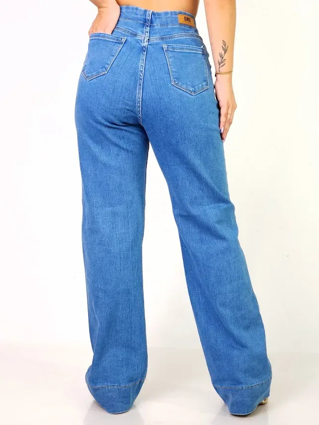 Jeans para dama color azul