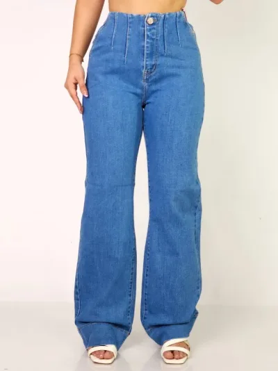 Jeans para dama color azul