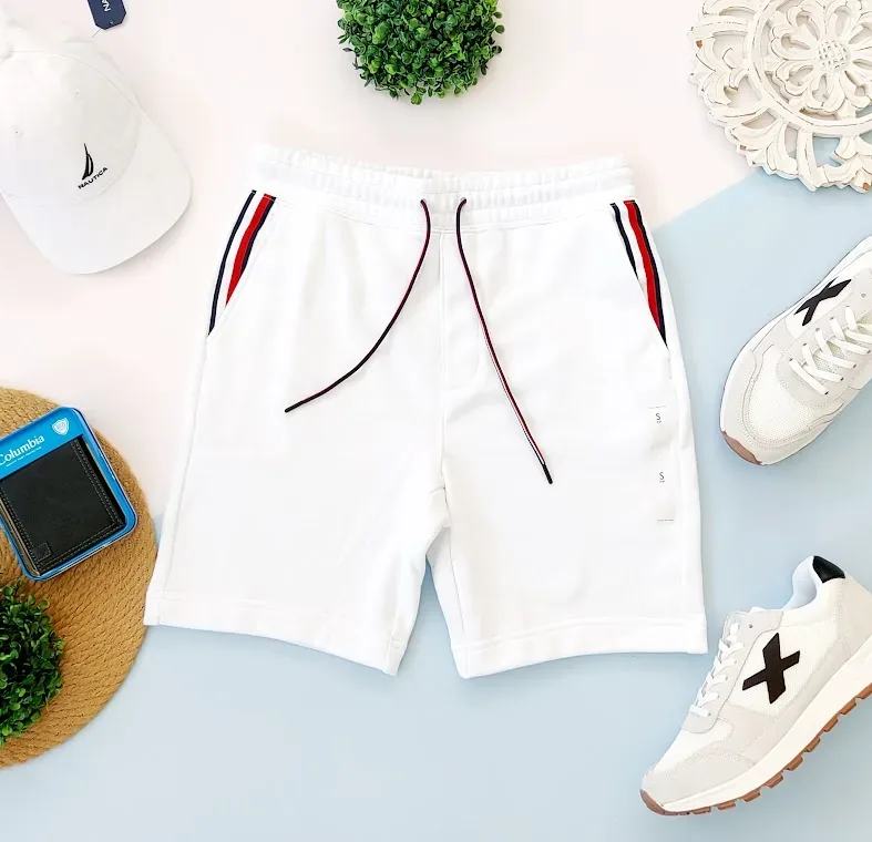 Short Tommy Hilfiger para caballero color blanco