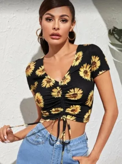 Blusa para dama multicolor