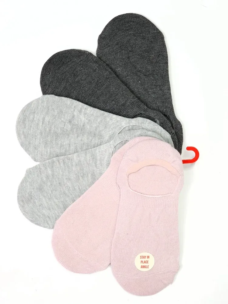 Set 6 pares de medias Lucky Brand para Dama multicolor.