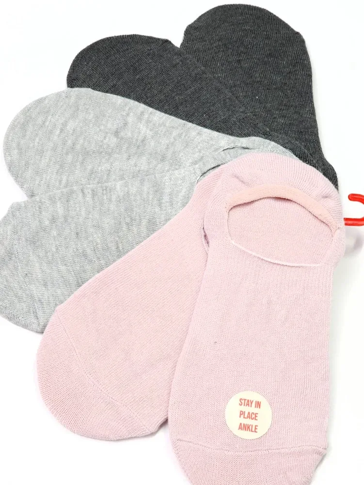 Set 6 pares de medias Lucky Brand para Dama multicolor.