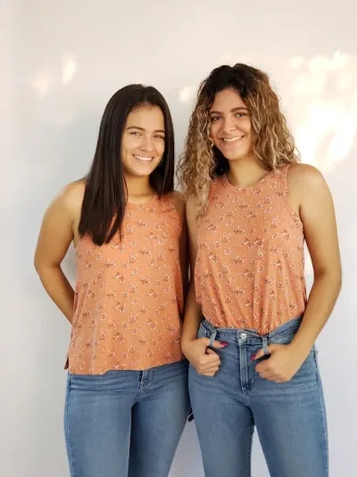 Blusa American Eagle para dama color terracota