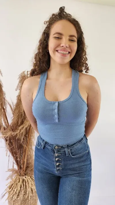 Blusa para dama color celeste