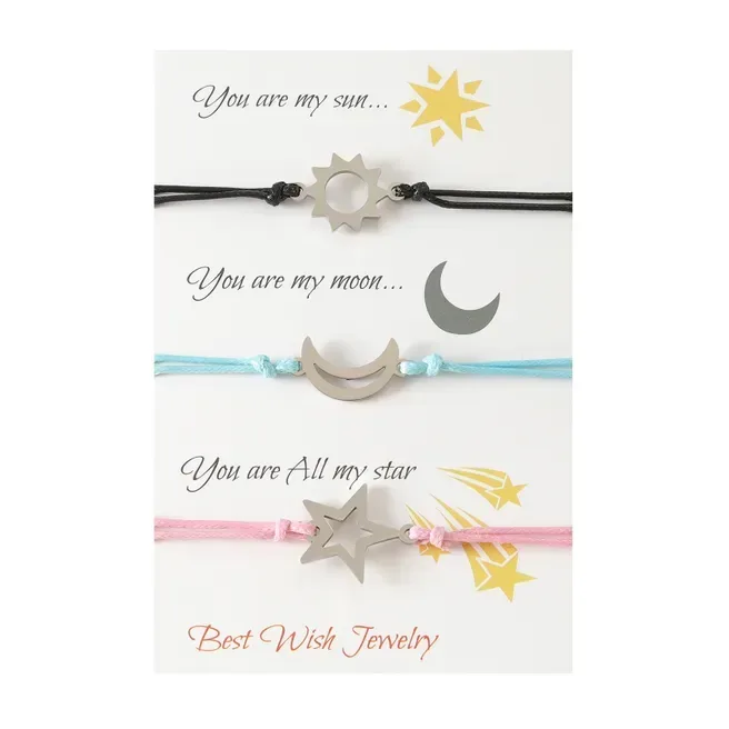 Set de pulseras multicolor para dama de acero inoxidable