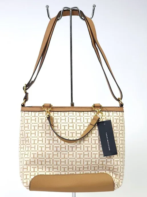 Bolso Tommy Hilfiger para dama color beige