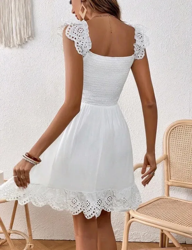 Vestido para dama color blanco