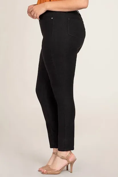 Jeans Royalty Skinny High Rise para Dama color Negro.